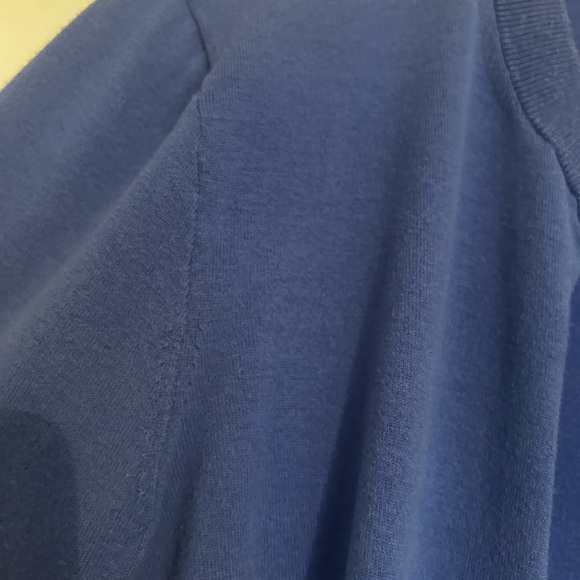 **2 for $15 +FREE SHIPPING! J. Crew Royal Blue Knit Cardigan - Picture 8 of 8